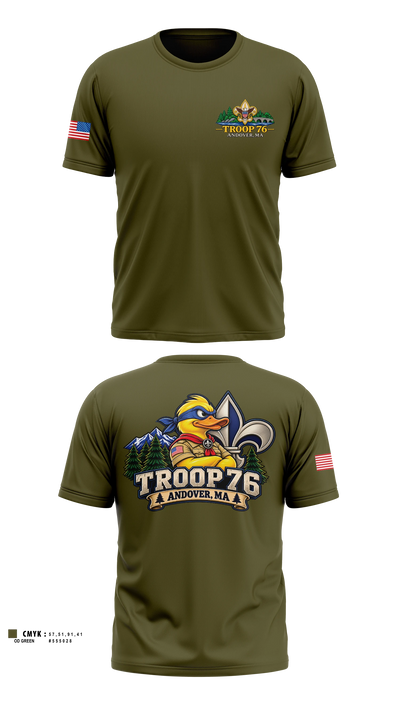 Troop 76 Short Sleeve Performance Shirt - 4