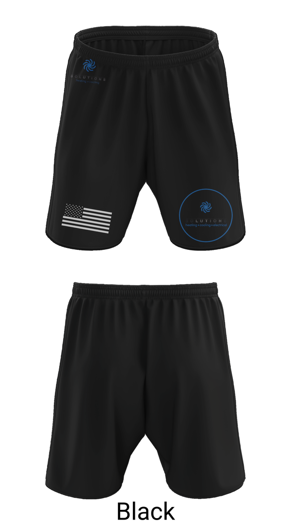 Athletic Shorts With Pockets, Conditioned Air Solutions, , Teamtime, Team time, sublimation, custom sports apparel, team uniforms, spirit wear, spiritwear, sports uniforms, custom shirts, team store, custom team store, fundraiser sports, apparel fundraiser