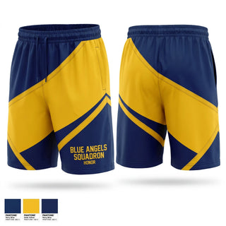 Athletic Shorts With Pockets, Blue Angles Squadron, Navy, Teamtime, Team time, sublimation, custom sports apparel, team uniforms, spirit wear, spiritwear, sports uniforms, custom shirts, team store, custom team store, fundraiser sports, apparel fundraiser