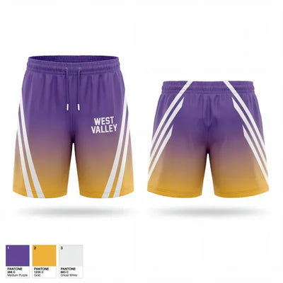 West Valley 15754723 Athletic Shorts With Pockets - 1