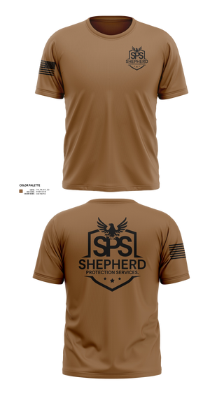 Old School Cotton Feel Shirt, SHEPHERD PROTECTION SERVICES, , Teamtime, Team time, sublimation, custom sports apparel, team uniforms, spirit wear, spiritwear, sports uniforms, custom shirts, team store, custom team store, fundraiser sports, apparel fundraiser