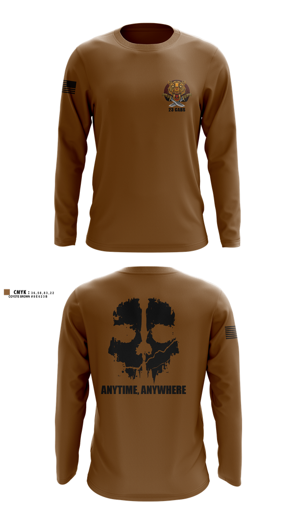 Long Sleeve Performance Shirt, 23 CABS, , Teamtime, Team time, sublimation, custom sports apparel, team uniforms, spirit wear, spiritwear, sports uniforms, custom shirts, team store, custom team store, fundraiser sports, apparel fundraiser