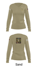 School officer 37316747 Women's Long Sleeve V-neck Shirt - 92