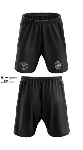 Athletic Shorts With Pockets, Farmersville PD, Police, Teamtime, Team time, sublimation, custom sports apparel, team uniforms, spirit wear, spiritwear, sports uniforms, custom shirts, team store, custom team store, fundraiser sports, apparel fundraiser
