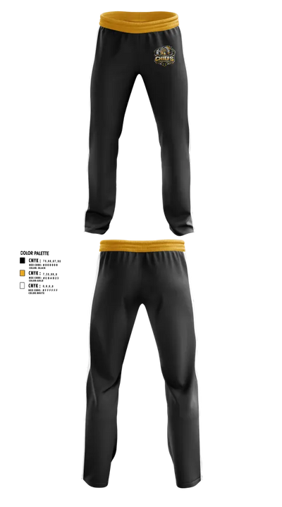 Pittsburgh Chiefs 90737698 Sweatpants - 4