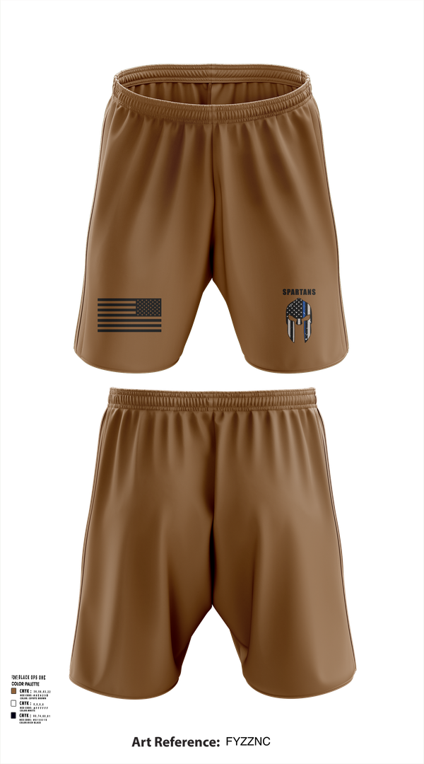 Athletic Shorts With Pockets, Spartans, , Teamtime, Team time, sublimation, custom sports apparel, team uniforms, spirit wear, spiritwear, sports uniforms, custom shirts, team store, custom team store, fundraiser sports, apparel fundraiser