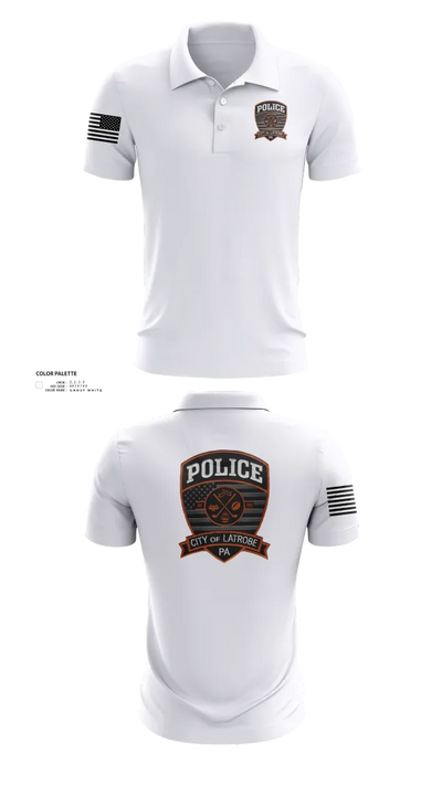 City of Latrobe 96870141 Short Sleeve Performance Polo - 22