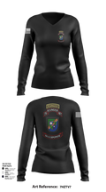 3rd/75th Ranger Regiment 63467571 Women's Long Sleeve V-neck Shirt - 102