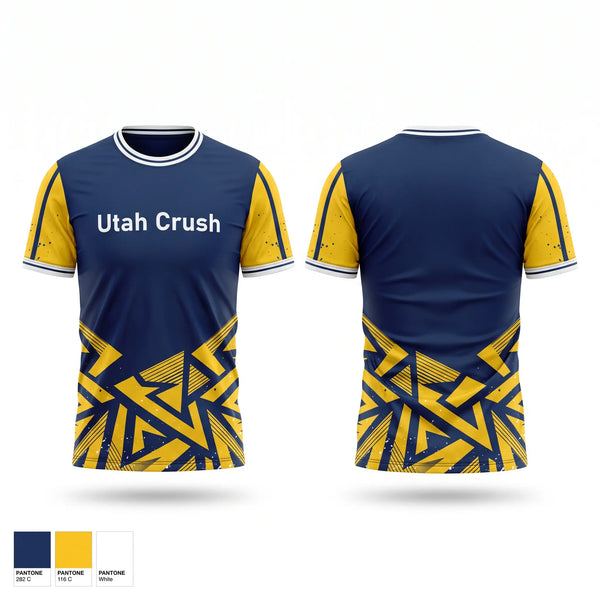 Short Sleeve Performance Shirt, Utah Crush, Baseball, Teamtime, Team time, sublimation, custom sports apparel, team uniforms, spirit wear, spiritwear, sports uniforms, custom shirts, team store, custom team store, fundraiser sports, apparel fundraiser