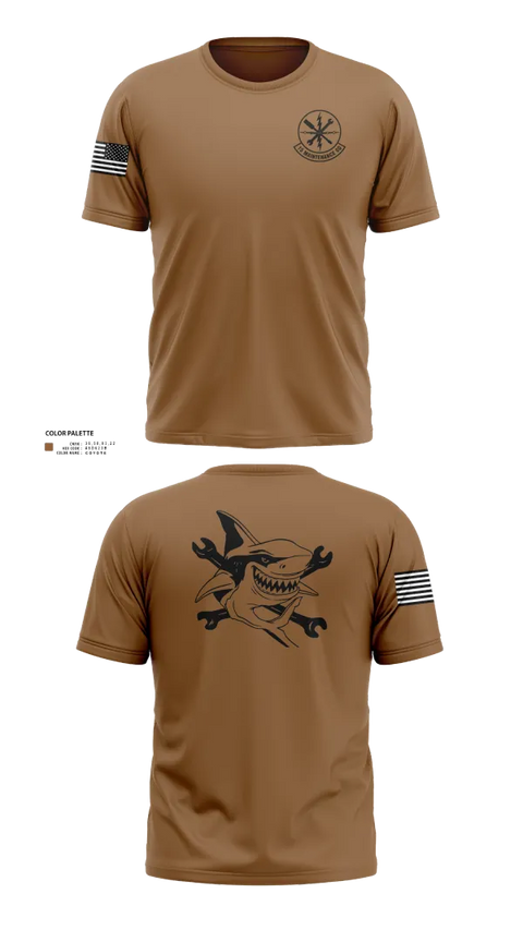 Old School Cotton Feel Shirt, 15 Maintenance Squadron, Air Force, Teamtime, Team time, sublimation, custom sports apparel, team uniforms, spirit wear, spiritwear, sports uniforms, custom shirts, team store, custom team store, fundraiser sports, apparel fundraiser