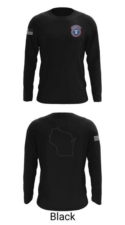 Waukesha recruiting station 70828393 Long Sleeve Performance Shirt 26