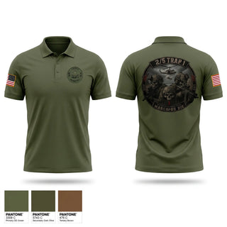 Short Sleeve Performance Polo, 2/5 TRAP 1, Marines, Teamtime, Team time, sublimation, custom sports apparel, team uniforms, spirit wear, spiritwear, sports uniforms, custom shirts, team store, custom team store, fundraiser sports, apparel fundraiser