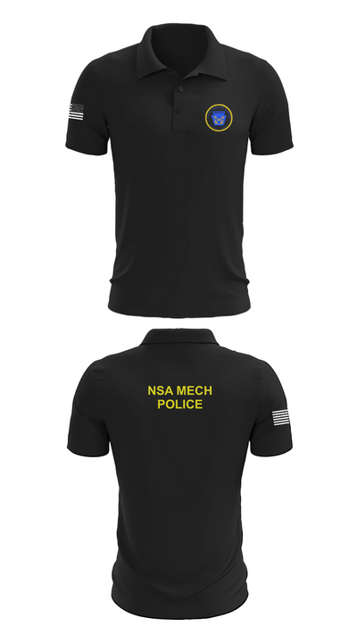 NSA Mechanicsburg 84971329 Short Sleeve Performance Polo - 26