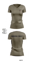 Aurora SWAT 11692401 Women's Short Sleeve V-neck Shirt - 2