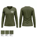 Oceania Engagement Team Women's Long Sleeve V-neck Shirt - 1