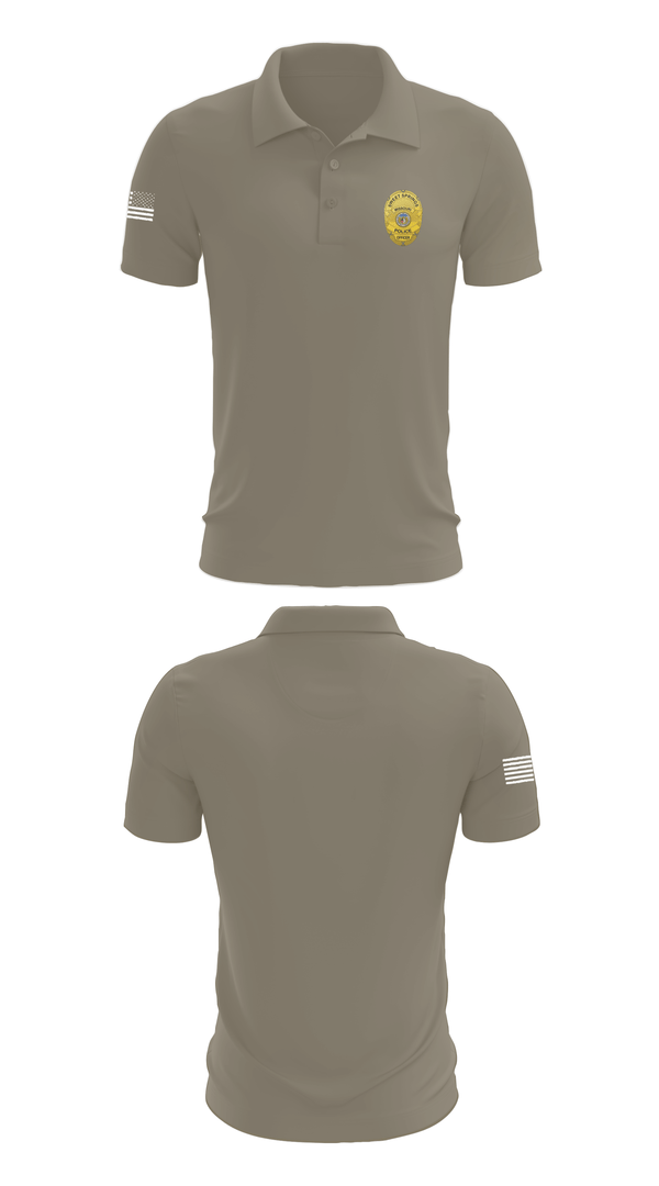 Short Sleeve Performance Polo, Sweet Springs, Police, Teamtime, Team time, sublimation, custom sports apparel, team uniforms, spirit wear, spiritwear, sports uniforms, custom shirts, team store, custom team store, fundraiser sports, apparel fundraiser