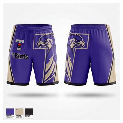 TBirds 31655582 Athletic Shorts With Pockets - 1