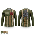 Middle inlet fire department Long Sleeve Performance Shirt - 1