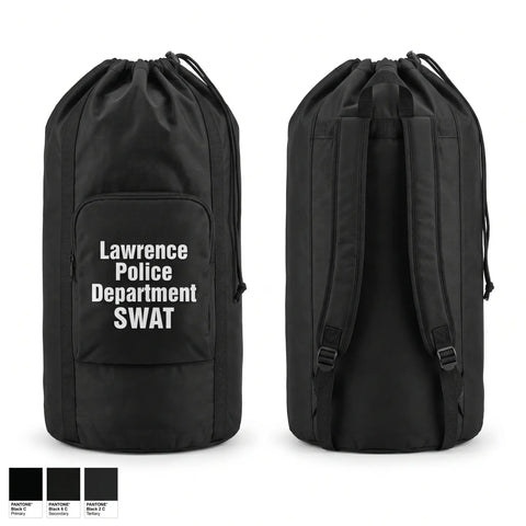 Gear Bag, Lawrence Police Department SWAT, Police, Teamtime, Team time, sublimation, custom sports apparel, team uniforms, spirit wear, spiritwear, sports uniforms, custom shirts, team store, custom team store, fundraiser sports, apparel fundraiser
