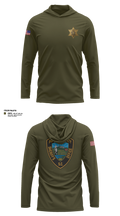 Pickens County Sheriff’s Office Long Sleeve Performance Shirt with hood - 11