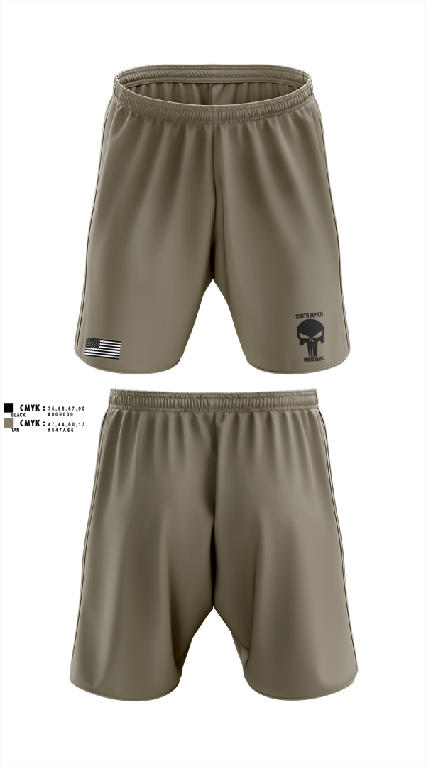 Athletic Shorts With Pockets, 330th MP Co, National Guard, Teamtime, Team time, sublimation, custom sports apparel, team uniforms, spirit wear, spiritwear, sports uniforms, custom shirts, team store, custom team store, fundraiser sports, apparel fundraiser