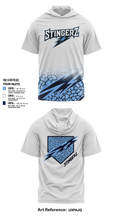 GS Baseball Short Sleeve Performance Shirt with hood - 5