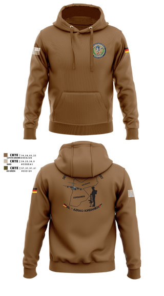 Hoodie, DEU EinsKtgt CD/CBI, , Teamtime, Team time, sublimation, custom sports apparel, team uniforms, spirit wear, spiritwear, sports uniforms, custom shirts, team store, custom team store, fundraiser sports, apparel fundraiser