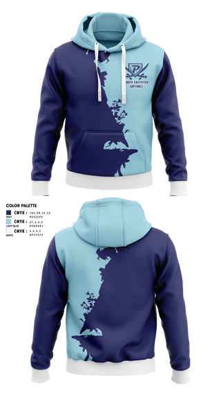 Hoodie, Pirate Fastpitch Softball, Softball, Teamtime, Team time, sublimation, custom sports apparel, team uniforms, spirit wear, spiritwear, sports uniforms, custom shirts, team store, custom team store, fundraiser sports, apparel fundraiser