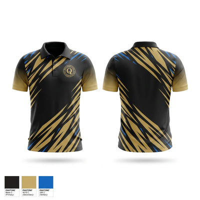 Quanah Indians Short Sleeve Performance Polo - 1