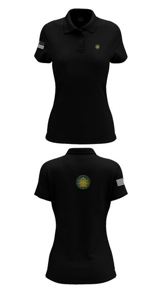 Womens Short Sleeve Performance Polo, 377th MP CO, , Teamtime, Team time, sublimation, custom sports apparel, team uniforms, spirit wear, spiritwear, sports uniforms, custom shirts, team store, custom team store, fundraiser sports, apparel fundraiser