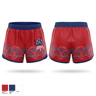 Womens Shorts, Wall High School Field Hockey, Field Hockey, Teamtime, Team time, sublimation, custom sports apparel, team uniforms, spirit wear, spiritwear, sports uniforms, custom shirts, team store, custom team store, fundraiser sports, apparel fundraiser