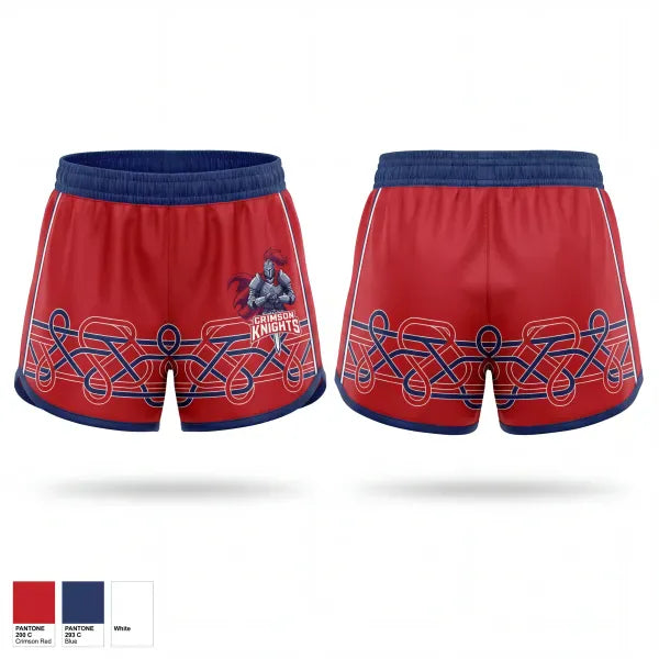 Womens Shorts, Wall High School Field Hockey, Field Hockey, Teamtime, Team time, sublimation, custom sports apparel, team uniforms, spirit wear, spiritwear, sports uniforms, custom shirts, team store, custom team store, fundraiser sports, apparel fundraiser