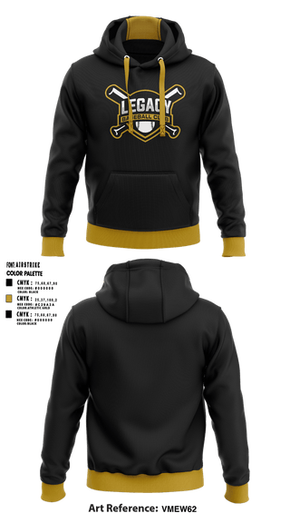 Hoodie, Legacy Baseball Club, Baseball, Teamtime, Team time, sublimation, custom sports apparel, team uniforms, spirit wear, spiritwear, sports uniforms, custom shirts, team store, custom team store, fundraiser sports, apparel fundraiser
