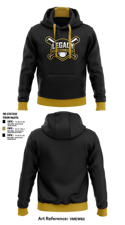 Legacy Baseball Club 24349647 Hoodie - 10