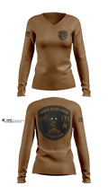 South Texas HIDTA 36019483 Women's Long Sleeve V-neck Shirt - 2