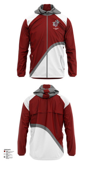 Windbreaker, St Clair County Saints, , Teamtime, Team time, sublimation, custom sports apparel, team uniforms, spirit wear, spiritwear, sports uniforms, custom shirts, team store, custom team store, fundraiser sports, apparel fundraiser