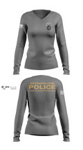 Domestic Security Operations 73784753 Women's Long Sleeve V-neck Shirt - 113