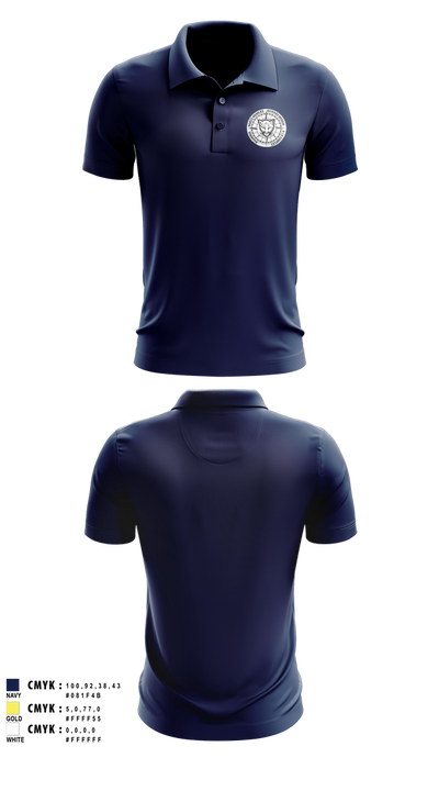 Alliance Gertz Ressler High School 10351954 Short Sleeve Performance Polo - 1