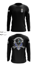 101st security forces 80957494 Long Sleeve Performance Shirt 1