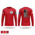 Odessa Fire Department 71210450 Long Sleeve Performance Shirt - 1