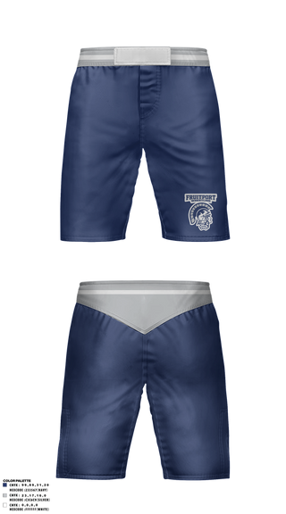 Fight Shorts, Fruitport Middle School Wrestling, Wrestling, Teamtime, Team time, sublimation, custom sports apparel, team uniforms, spirit wear, spiritwear, sports uniforms, custom shirts, team store, custom team store, fundraiser sports, apparel fundraiser