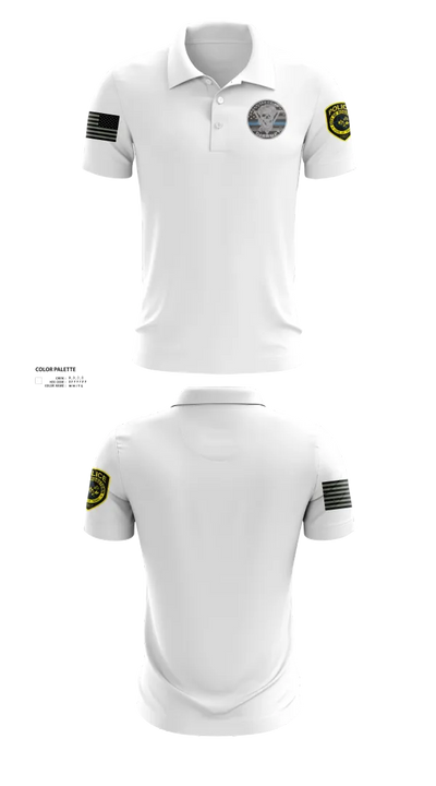 Robstown Police Department Narcotics Division Short Sleeve Performance Polo - 23
