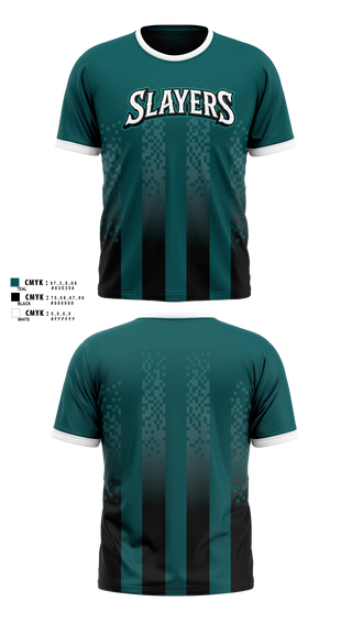 Short Sleeve Performance Shirt, Slayers, Softball, Teamtime, Team time, sublimation, custom sports apparel, team uniforms, spirit wear, spiritwear, sports uniforms, custom shirts, team store, custom team store, fundraiser sports, apparel fundraiser