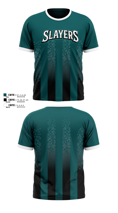 Slayers Short Sleeve Performance Shirt - 1