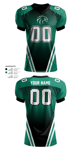 Football Jersey, NSU Riverhawks Football, , Teamtime, Team time, sublimation, custom sports apparel, team uniforms, spirit wear, spiritwear, sports uniforms, custom shirts, team store, custom team store, fundraiser sports, apparel fundraiser