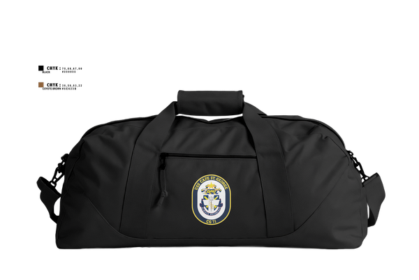 Duffle Bag, USS CAPE ST. GEORGE, , Teamtime, Team time, sublimation, custom sports apparel, team uniforms, spirit wear, spiritwear, sports uniforms, custom shirts, team store, custom team store, fundraiser sports, apparel fundraiser