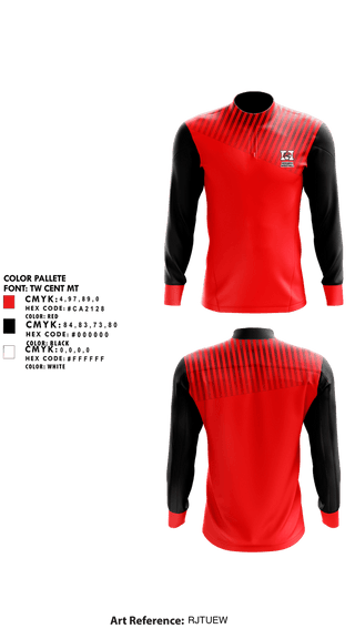 Quarter Zip Jacket, Manchester High School Redhawks, Women's Basketball, Teamtime, Team time, sublimation, custom sports apparel, team uniforms, spirit wear, spiritwear, sports uniforms, custom shirts, team store, custom team store, fundraiser sports, apparel fundraiser