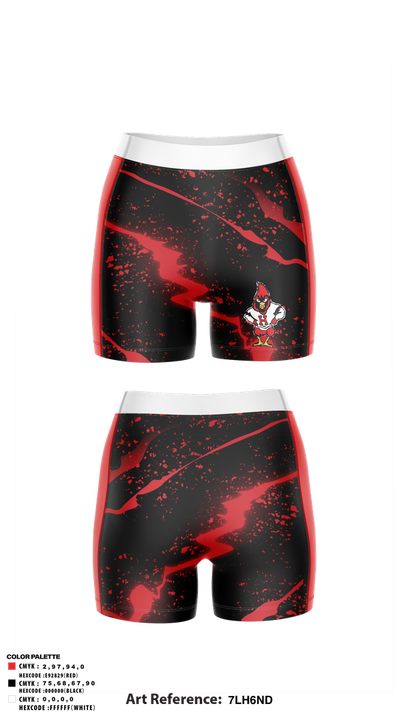 Harvard Cardinals Volleyball 7177262 Track Shorts - 2