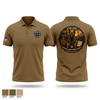 Short Sleeve Performance Polo, 4th ESC, Army, Teamtime, Team time, sublimation, custom sports apparel, team uniforms, spirit wear, spiritwear, sports uniforms, custom shirts, team store, custom team store, fundraiser sports, apparel fundraiser