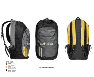 Gear Bag, Ommegang, Baseball, Teamtime, Team time, sublimation, custom sports apparel, team uniforms, spirit wear, spiritwear, sports uniforms, custom shirts, team store, custom team store, fundraiser sports, apparel fundraiser